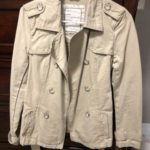 Tan structured Aeropostale jacket